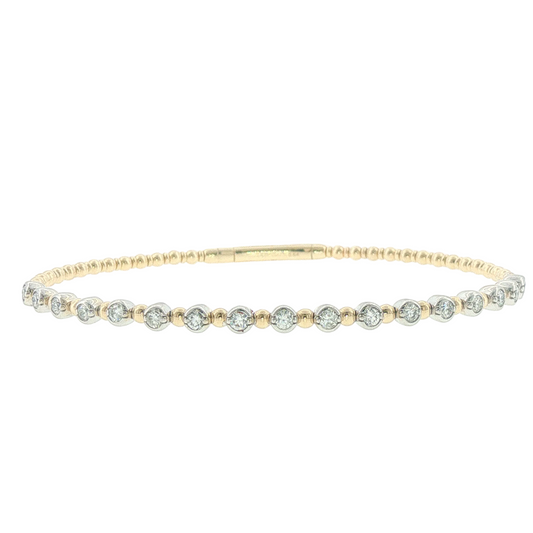 Diamond Bezel Pickleball Bracelet
