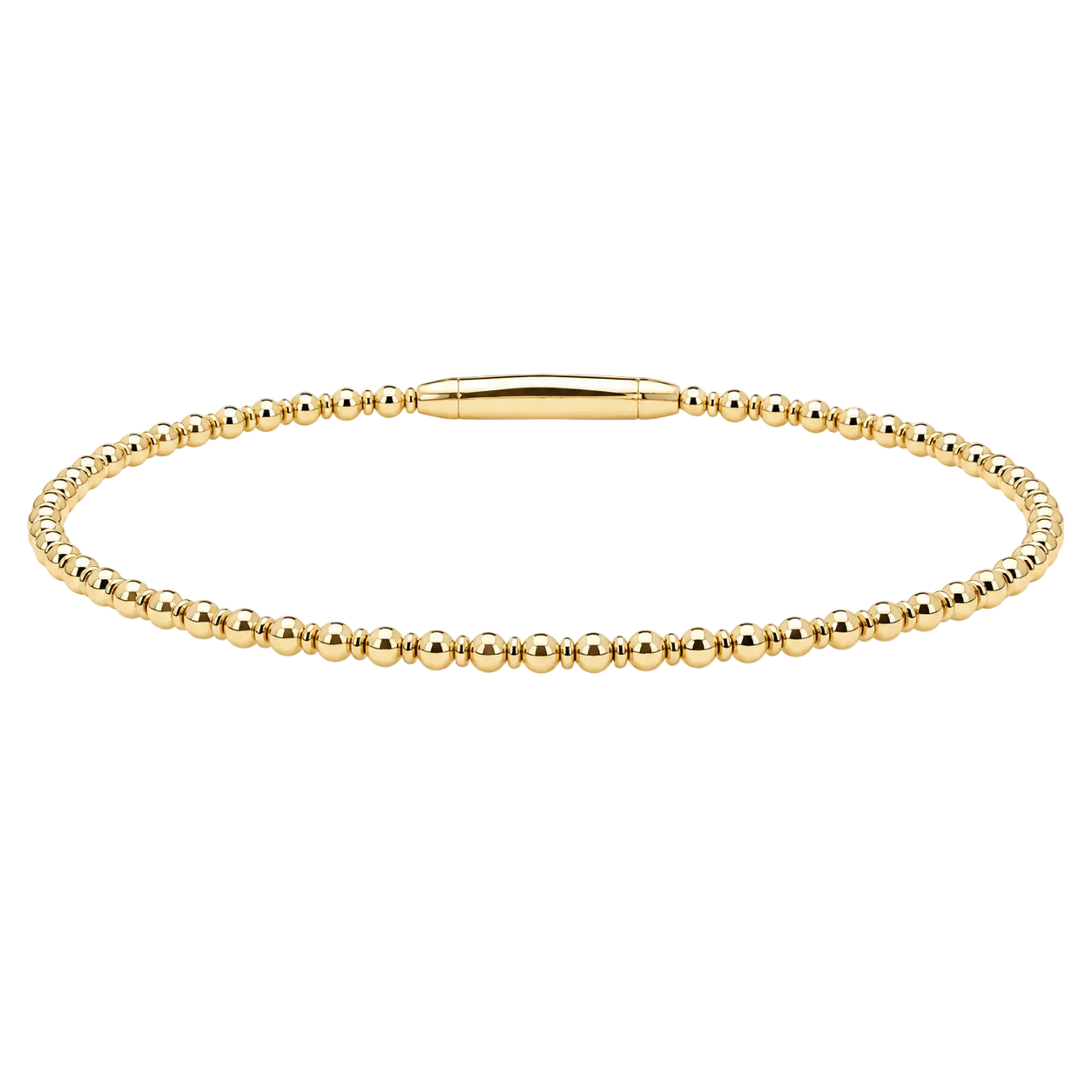 Gold Beaded Pickleball Bracelet
