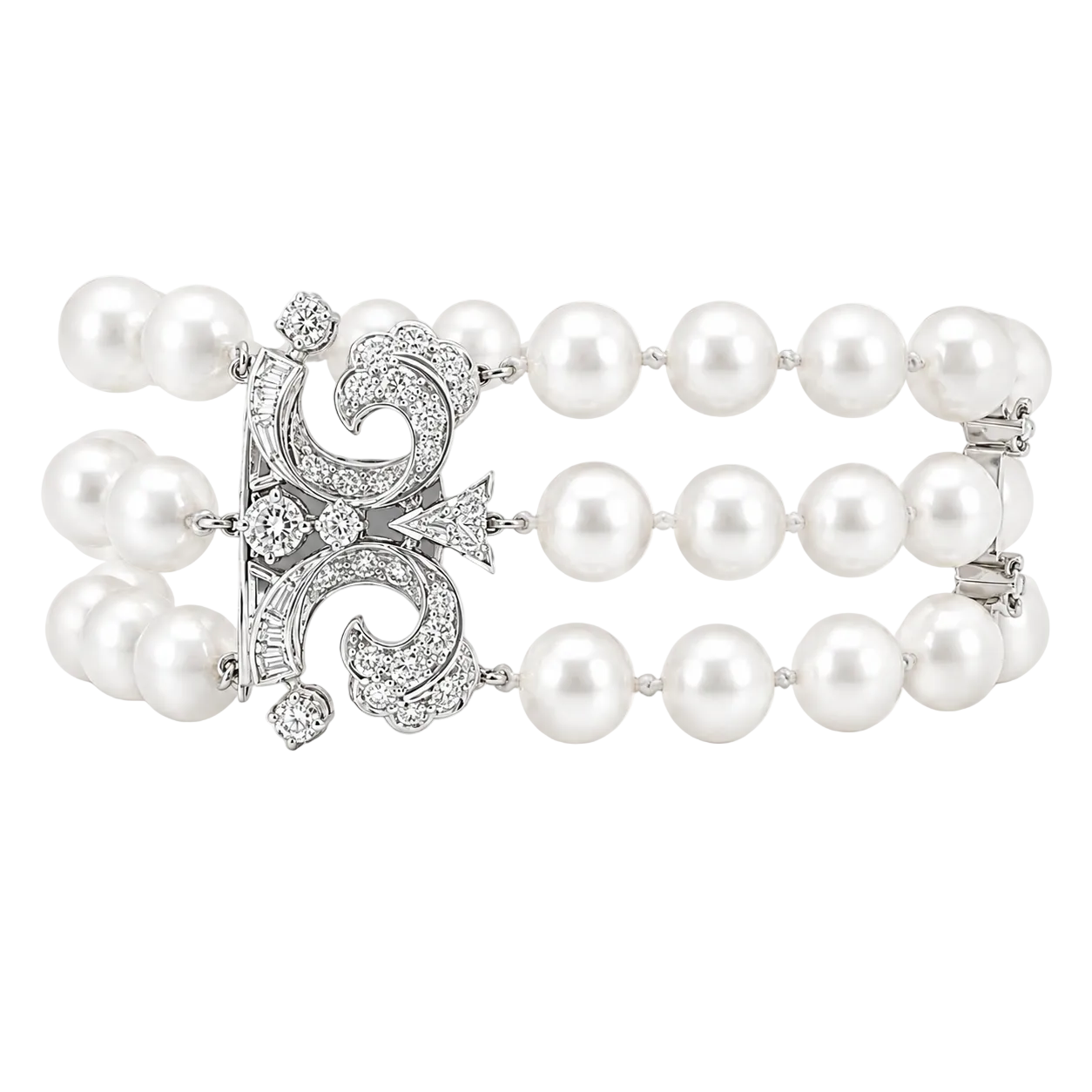Three Strand Pearl Bracelet