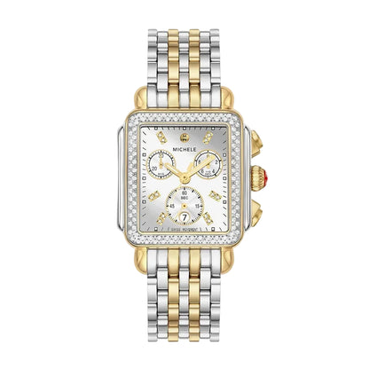 Deco Diamond Gold Two-Tone High Shine Diamond Dial