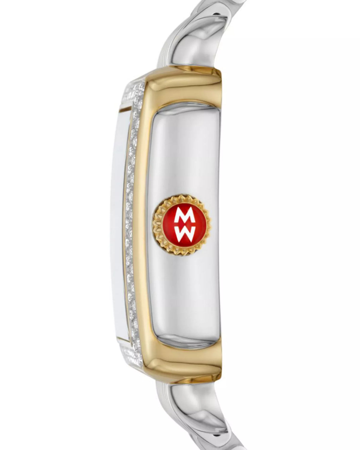 Deco Limited Edition Two-Tone 18k Gold-Plated Mosaic Diamond Watch