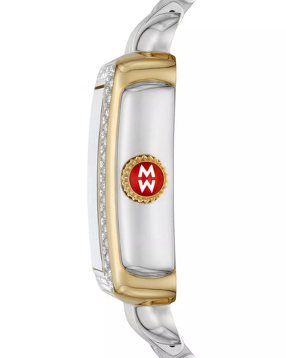 Deco Limited Edition Two-Tone 18k Gold-Plated Mosaic Diamond Watch