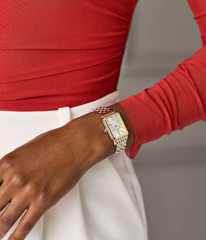 Deco Park Two-Tone 18K Gold-Plated Watch
