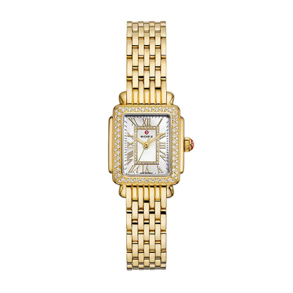 Deco Madison Mini Diamond 18K Gold-Plated Watch