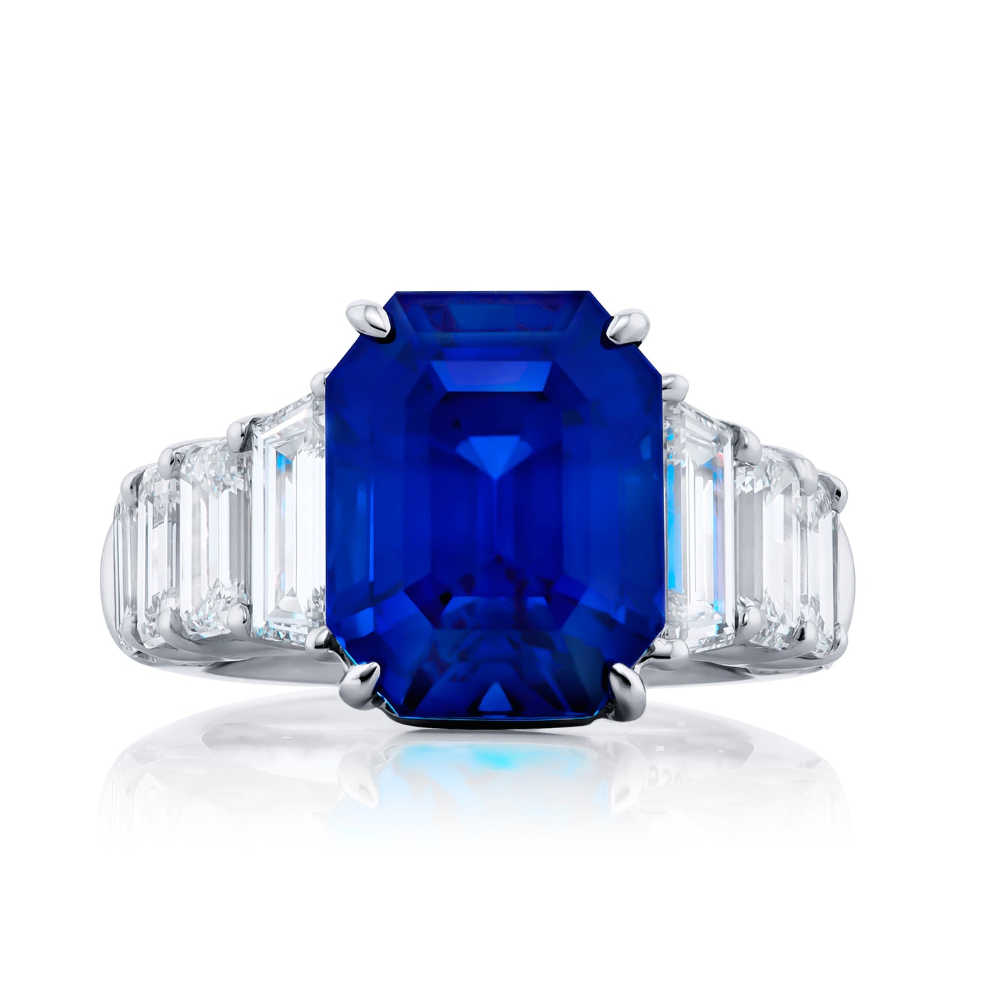 Sapphire & Diamond Ring