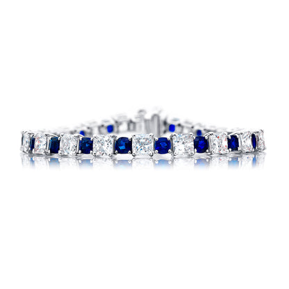 Sapphire & Diamond Bracelet