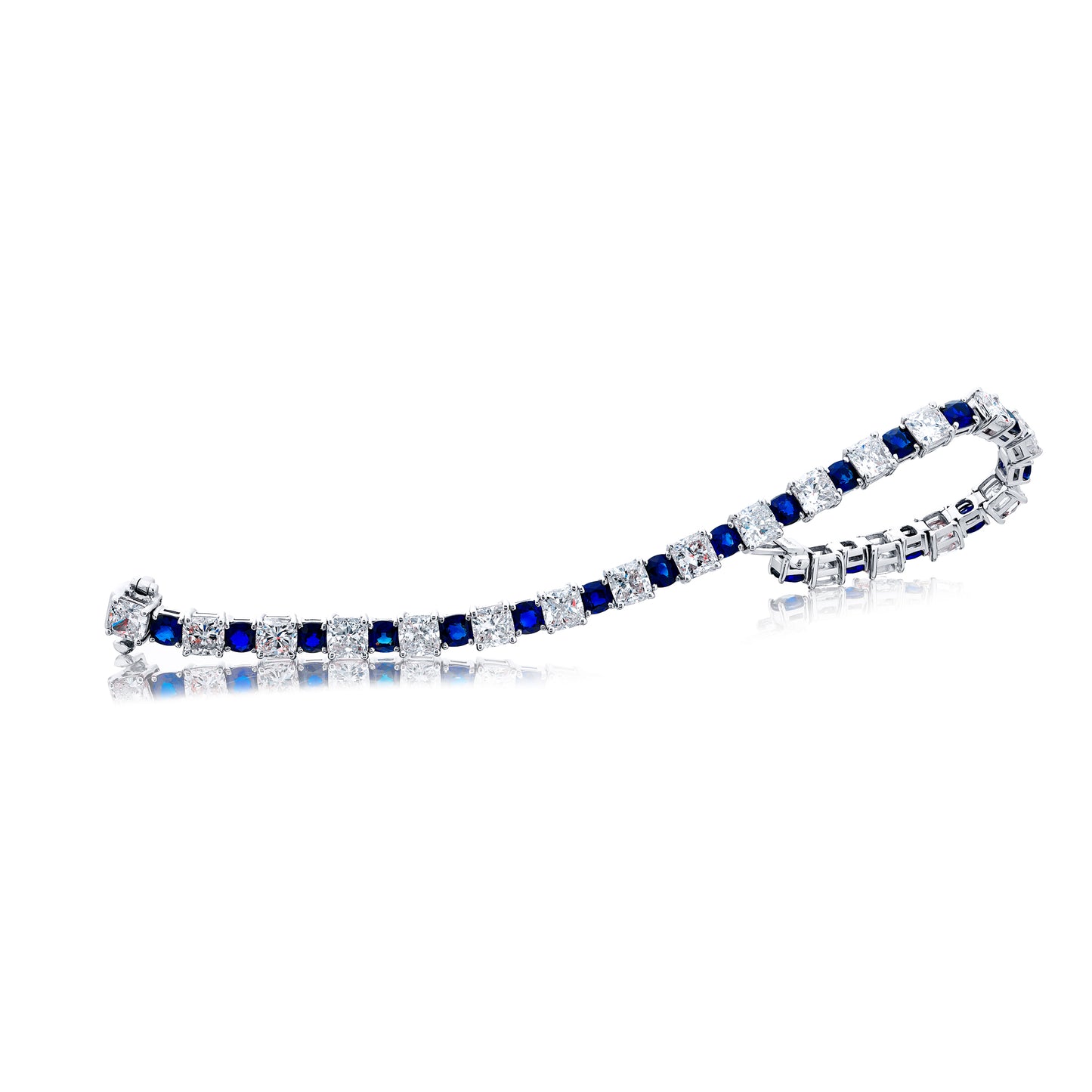 Sapphire & Diamond Bracelet