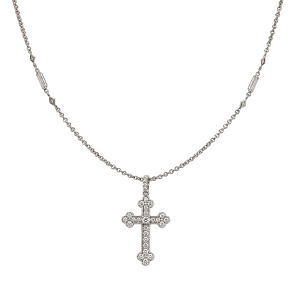 Guinevere Cross & Diamond Chain