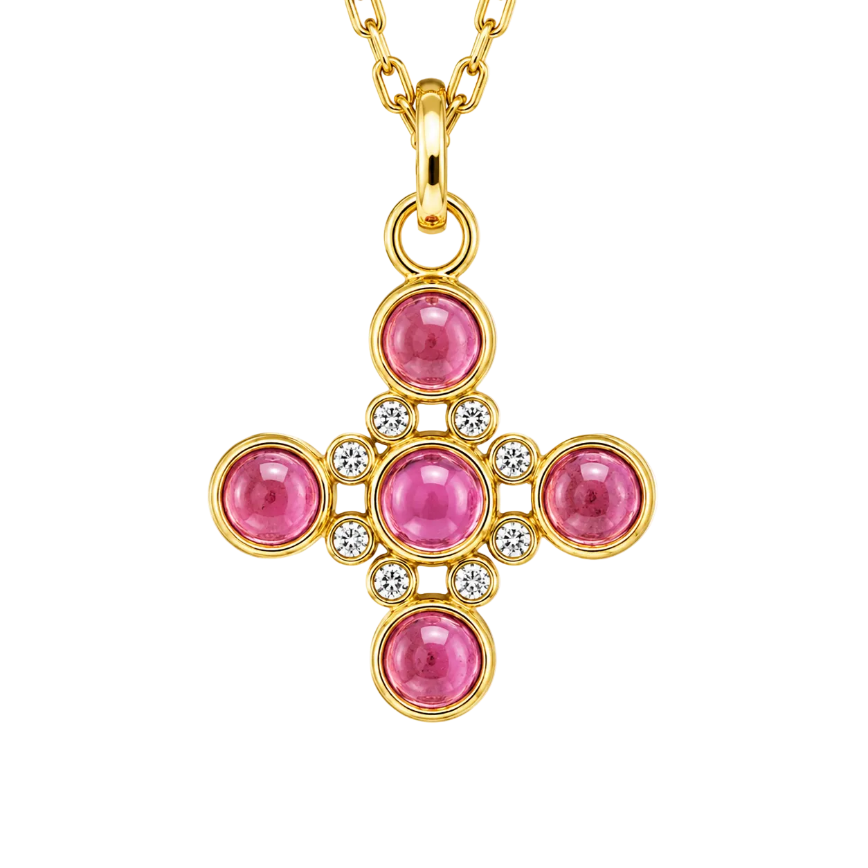 Pink Tourmaline Pendant