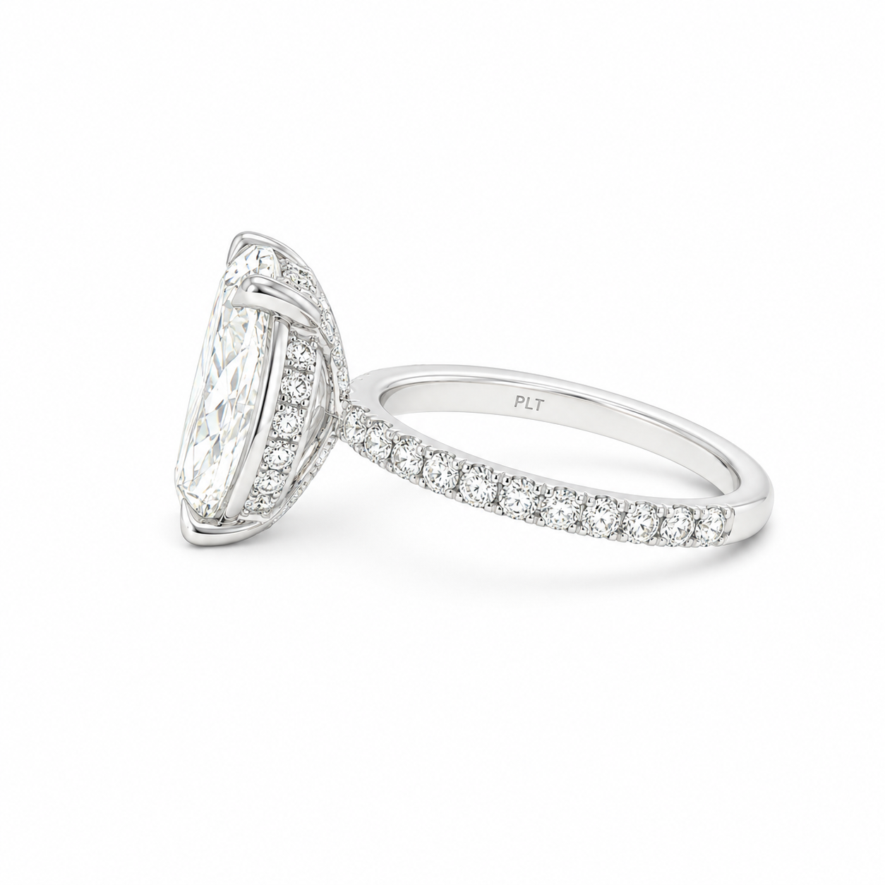 Cushion Cut Diamond Engagement Ring