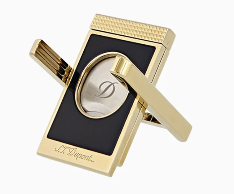 Black & Gold Cigar Cutter Stand