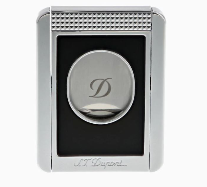 Black Chrome Cigar Cutter Stand