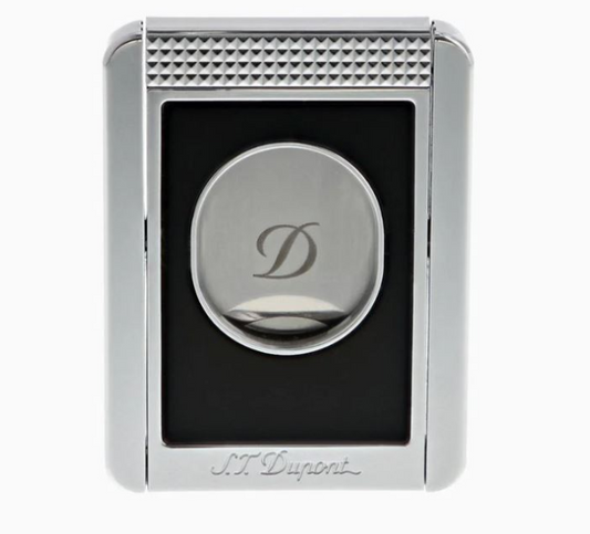 Black Chrome Cigar Cutter Stand