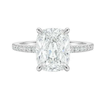 Cushion Cut Diamond Engagement Ring