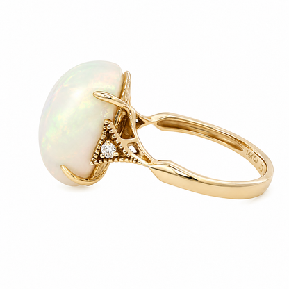 Ethiopian Opal Ring