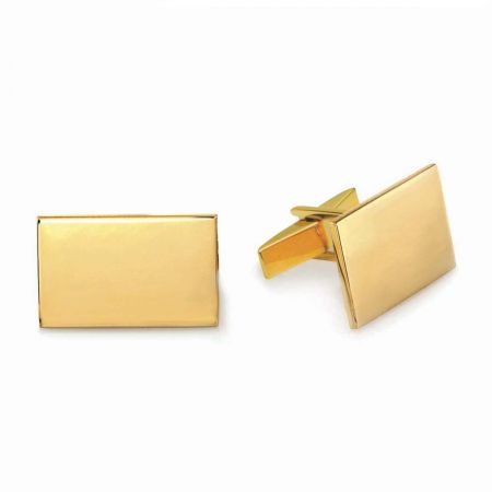 Engravable Rectangle Cufflinks