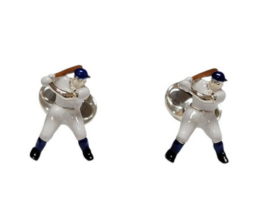 Baseball Hitter Cufflinks