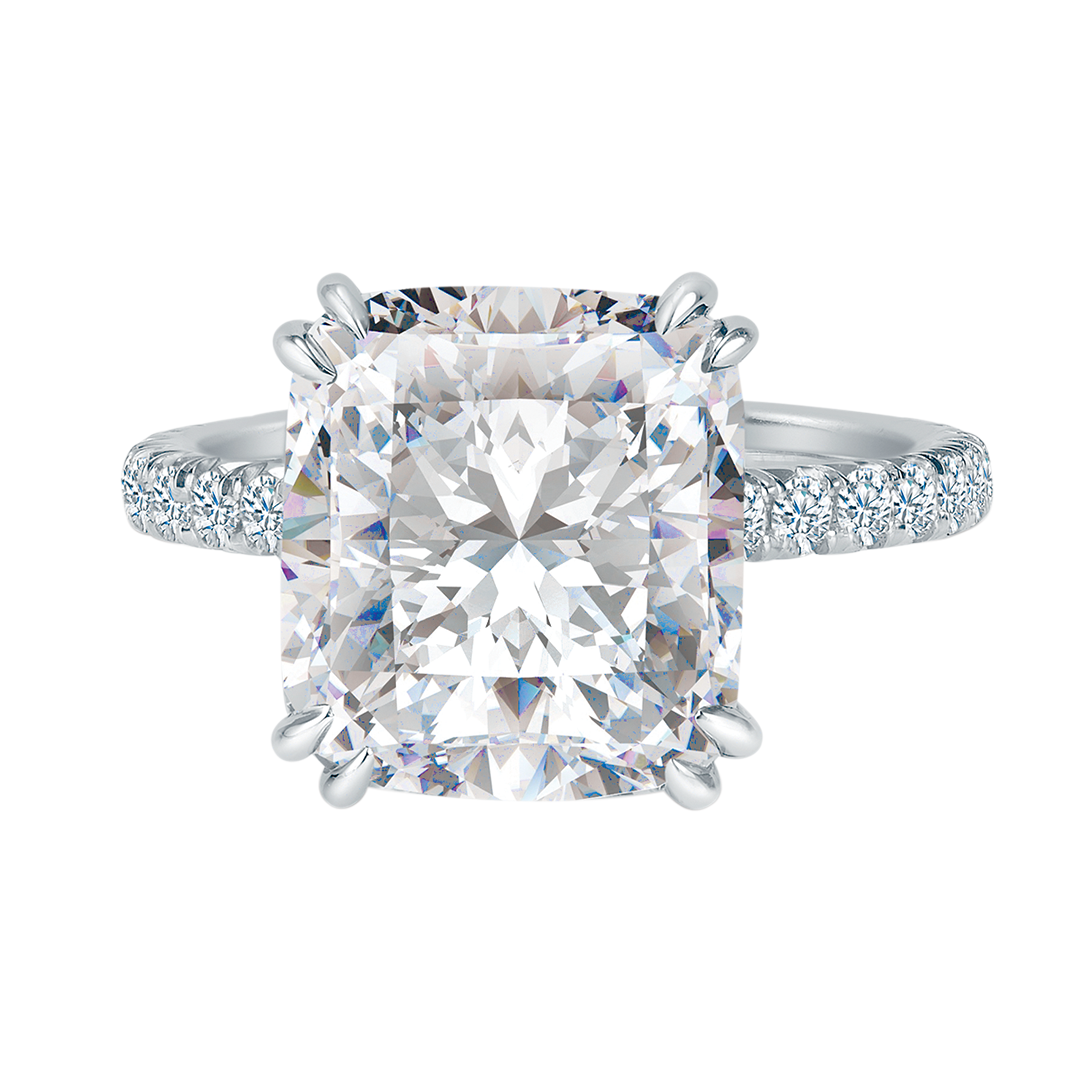 Cushion Cut Diamond Ring