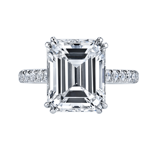 Emerald Cut Diamond Ring