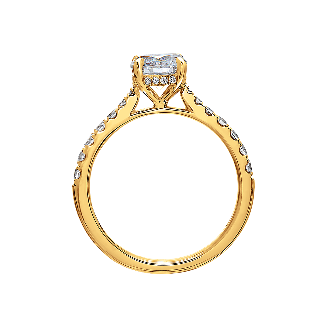 Emerald Cut Diamond Ring