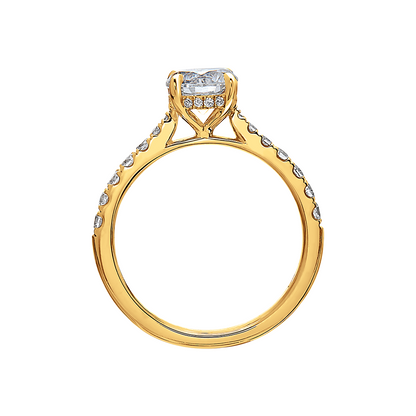 Emerald Cut Diamond Ring