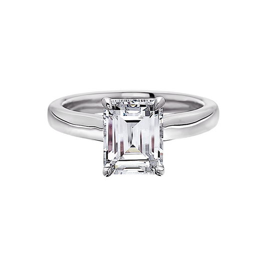 Emerald Cut Diamond Ring
