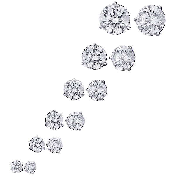 Diamond Stud Earrings
