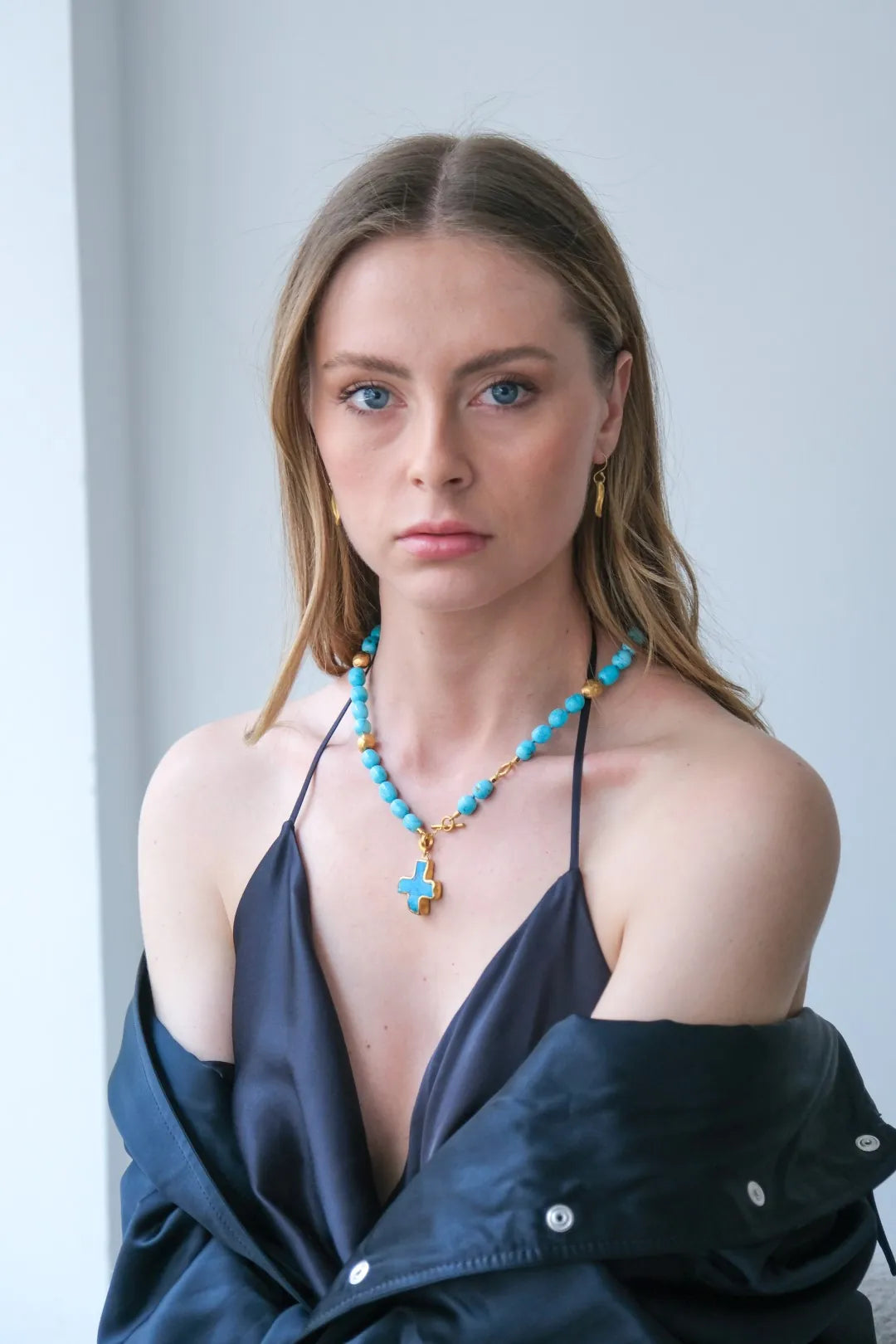 Turquoise & Gold Necklace