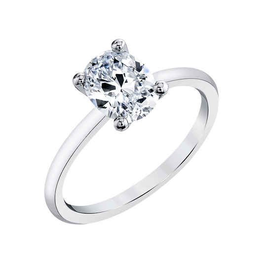 Oval Diamond Ring