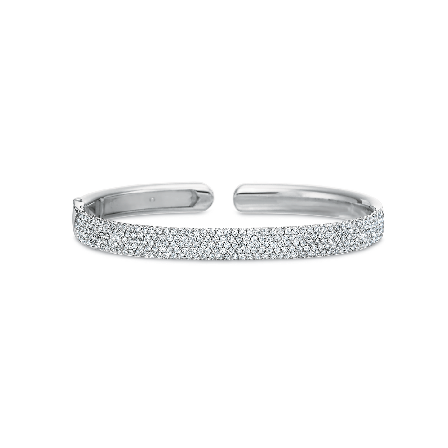 Pave Diamond Hinge Cuff