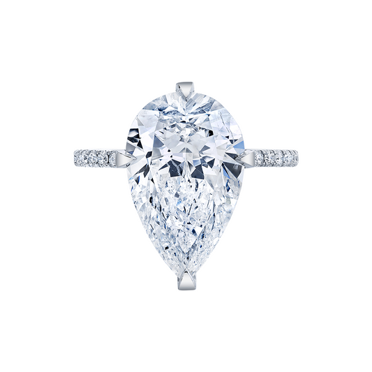 Pear Shape Diamond Ring