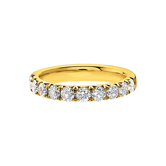 Round Diamond Eternity Band