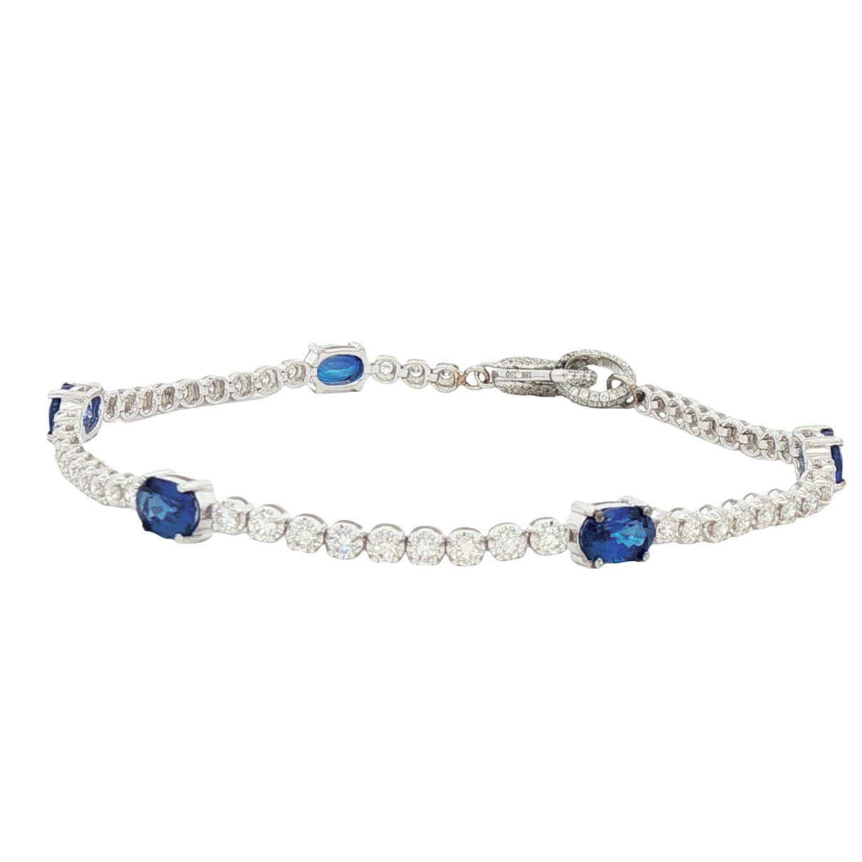 Sapphire & Diamond Bracelet