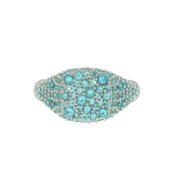 Swiss Blue Topaz Ring