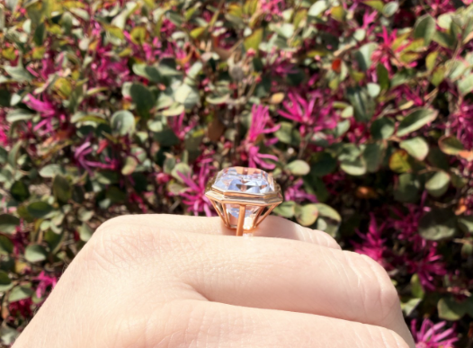 Kunzite Ring