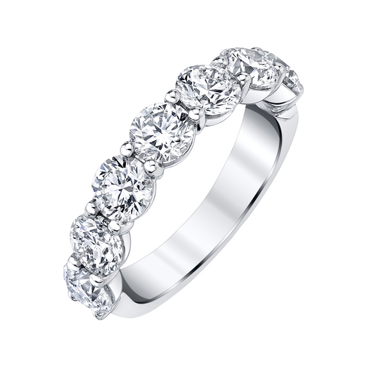 Seven Round Diamond Band