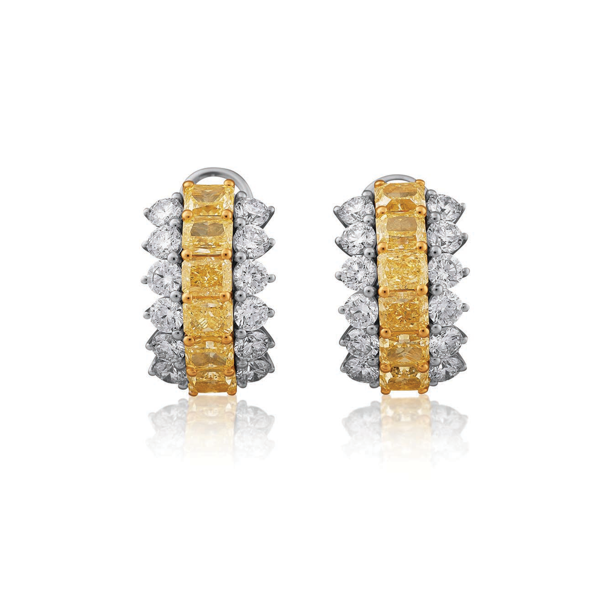 Xpandable Yellow Diamond Earrings – sidpottsinc