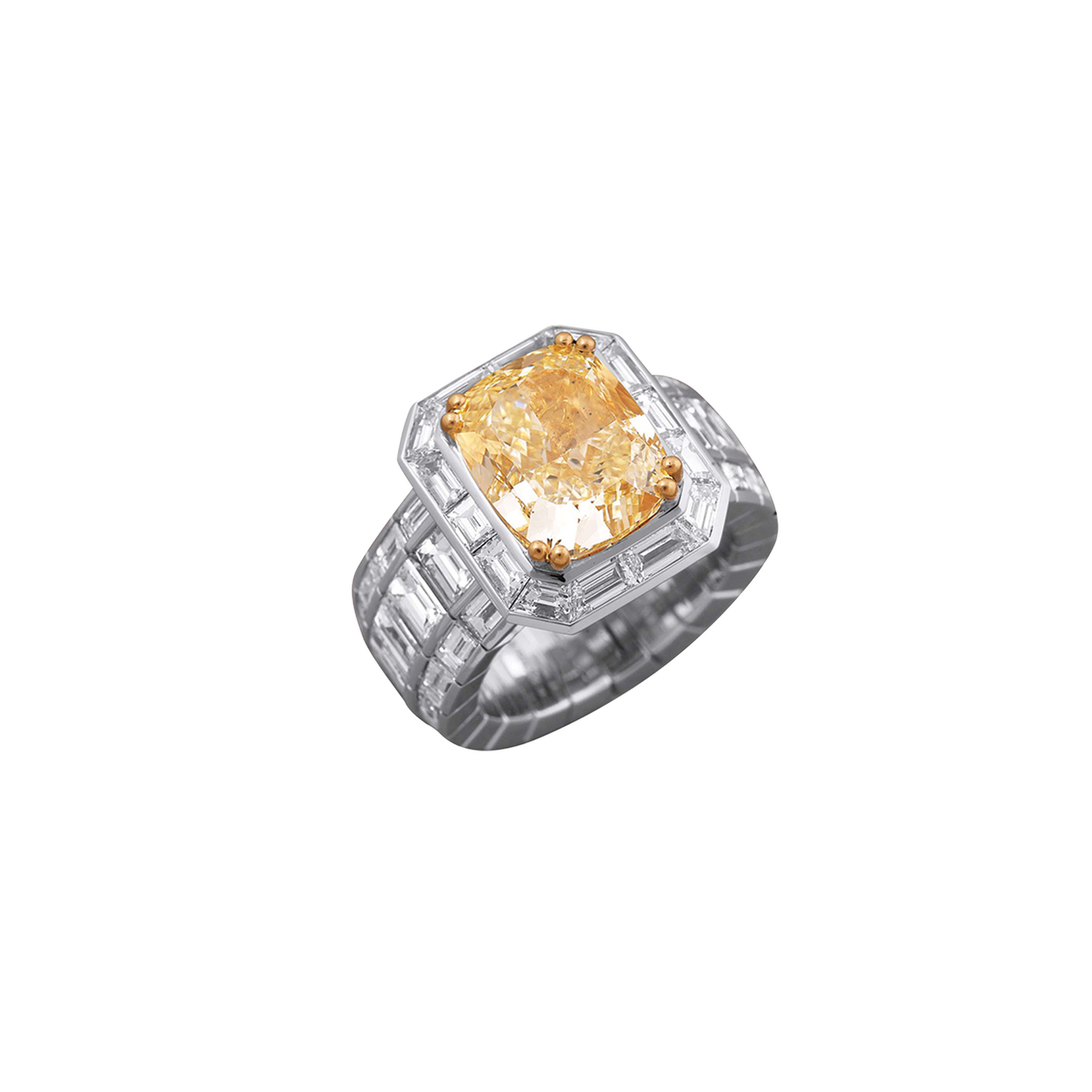 Xpandable Yellow Diamond Ring