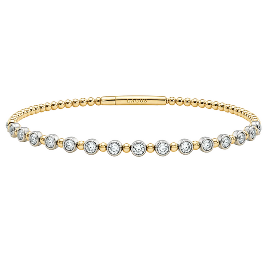 Diamond Bezel Pickleball Bracelet
