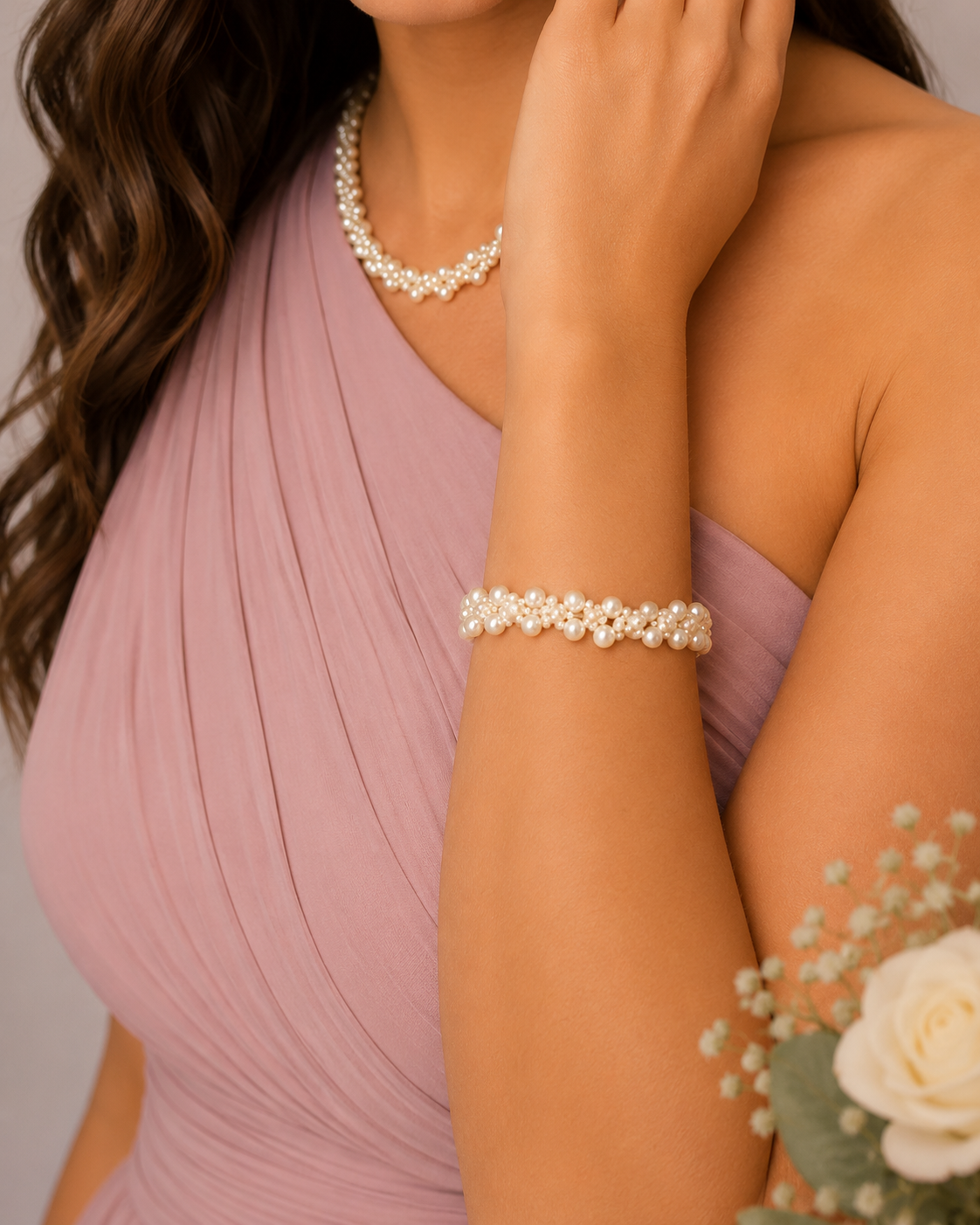 Bubble Pearl Necklace