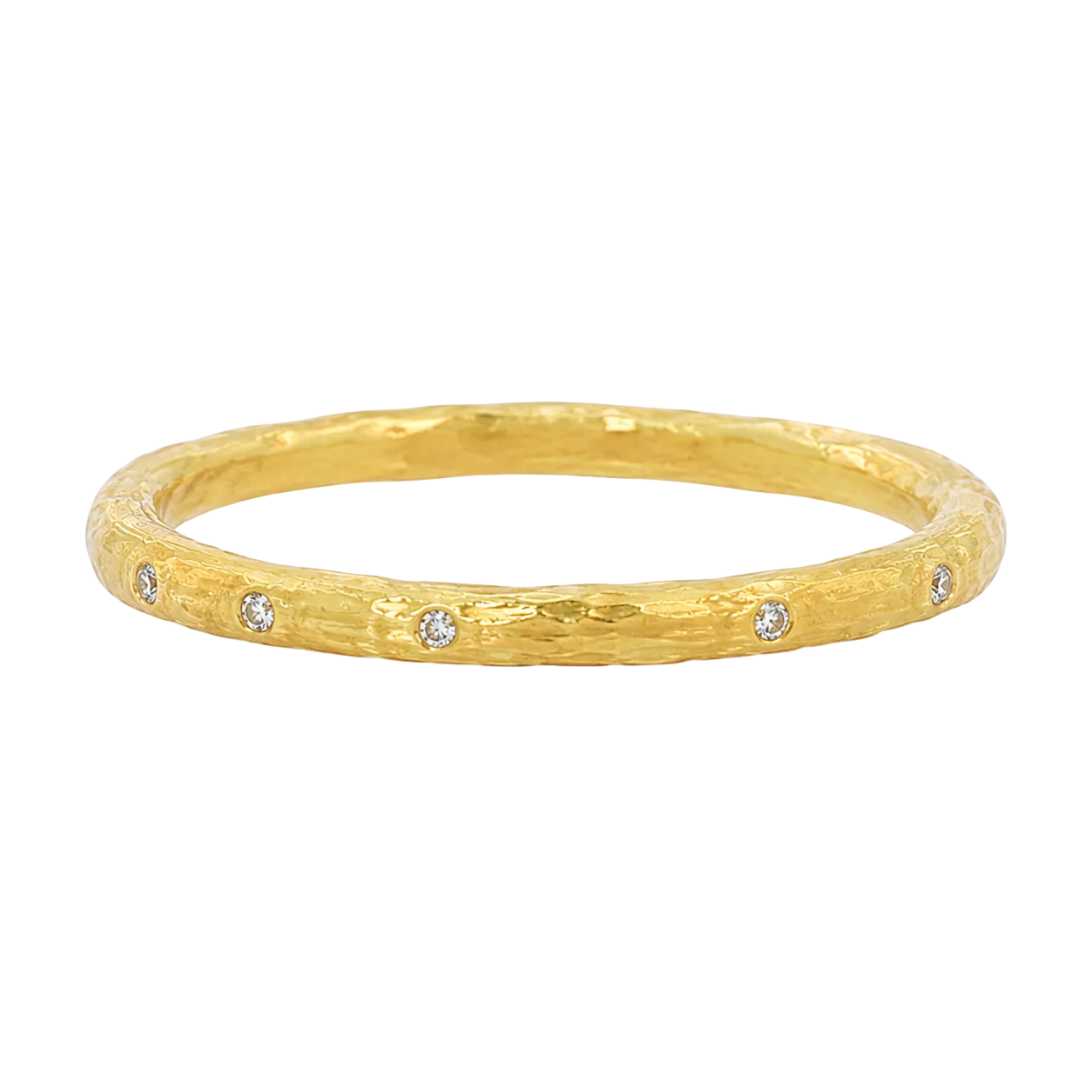 Diamond Gold Band