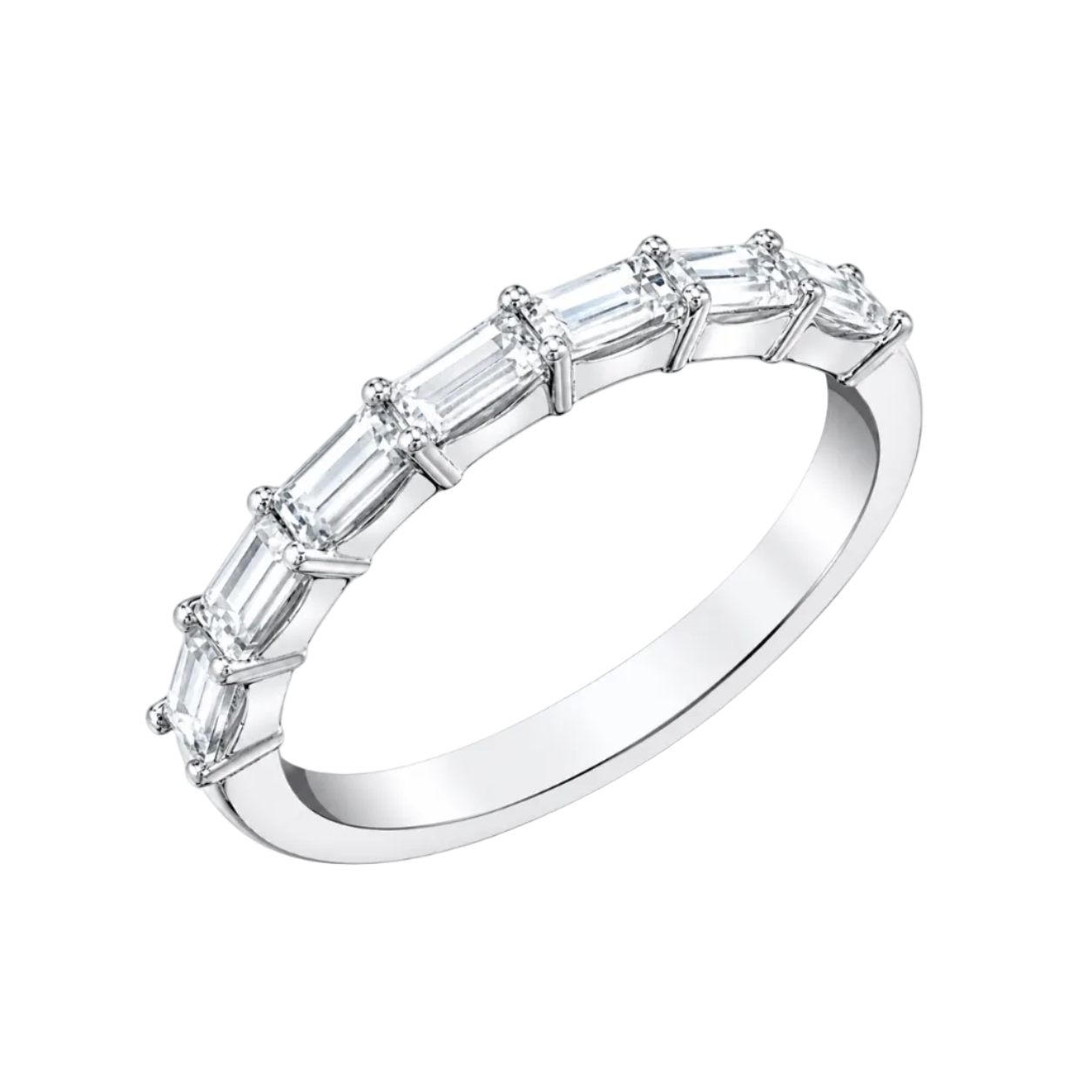Baguette Diamond Band