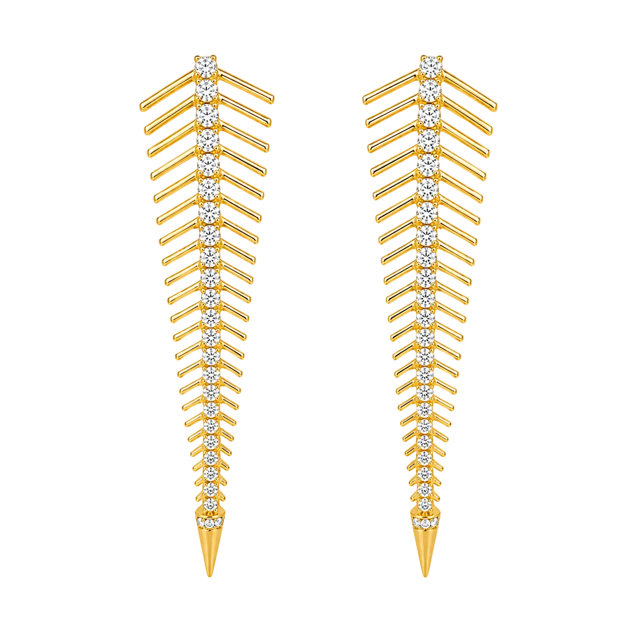 Diamond Drop Earring