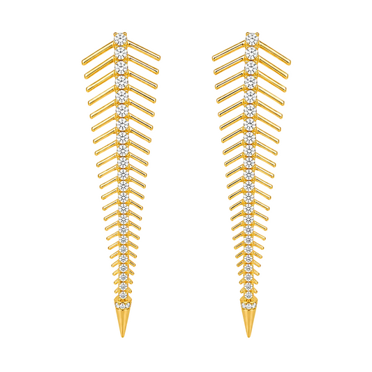 Diamond Drop Earring
