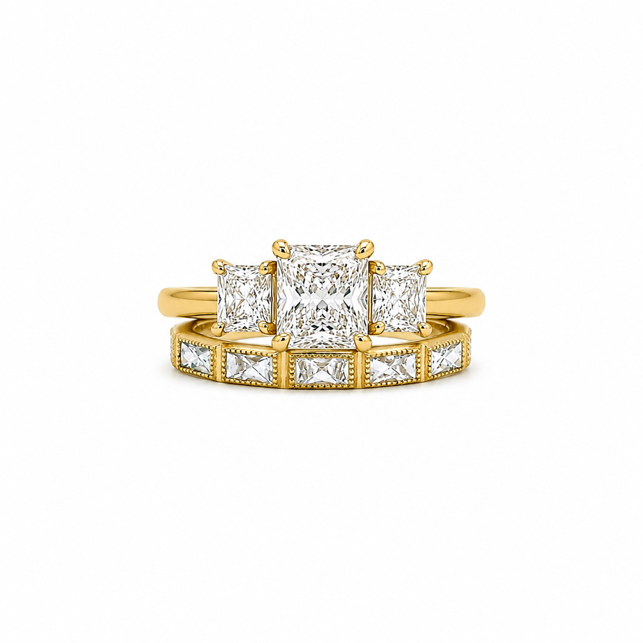 Baguette Diamond Band