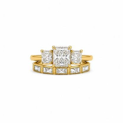Baguette Diamond Band