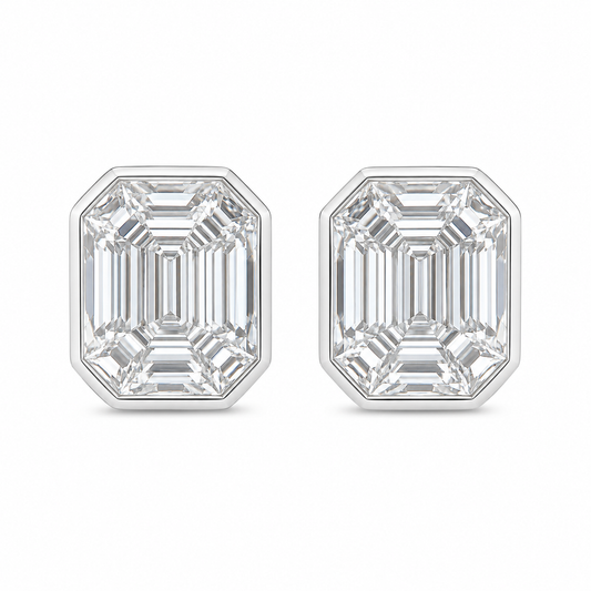 Diamond Eclipse Earring