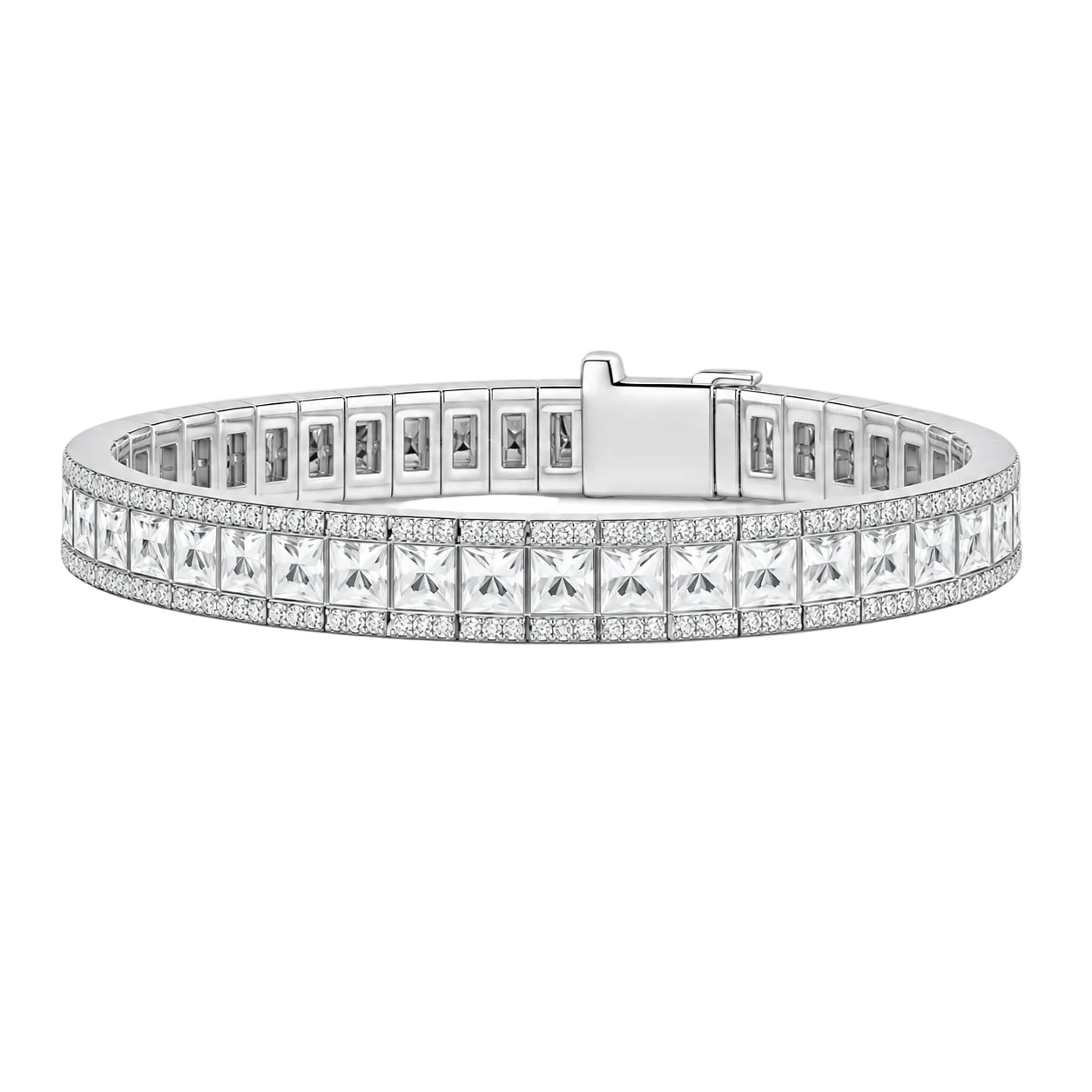Blaze Cut Diamond Bracelet