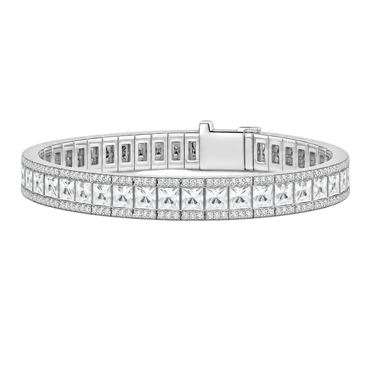 Blaze Cut Diamond Bracelet