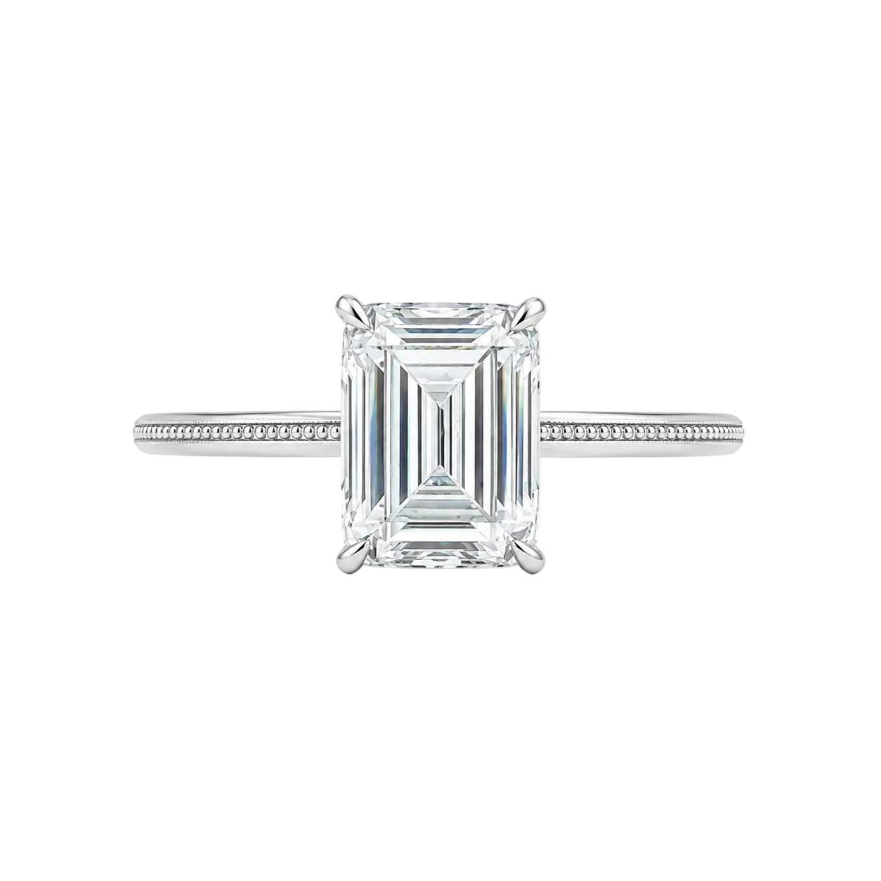 Emerald Cut Solitaire